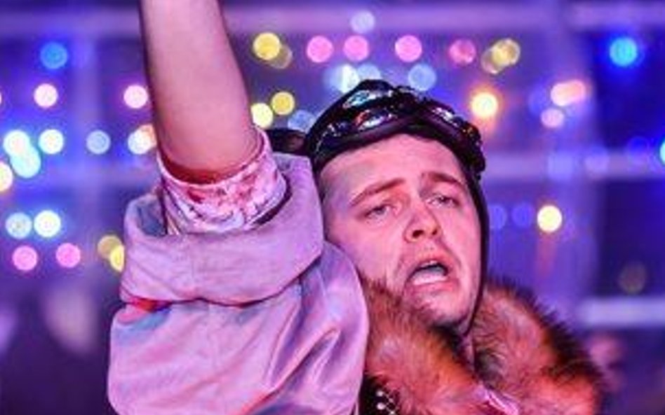 Tomasz Schuchardt, mocne ogniwo spektaklu. Fot. Tomasz Słupski