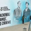 Mural upamiętniający 81. rocznicę wybuchu Powstania Warszawskiego namalowany na tzw. "Patelni" przy 