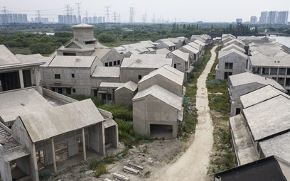 Chińskie miasta mają już za sobą boom budowlany i muszą się mierzyć z kryzysem na rynku nieruchomośc