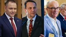 Karol Nawrocki, Radosław Sikorski i Włodzimierz Czarzasty to liderzy rankingu zaufania w listopadzie