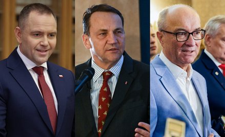 Karol Nawrocki, Radosław Sikorski i Włodzimierz Czarzasty to liderzy rankingu zaufania w listopadzie