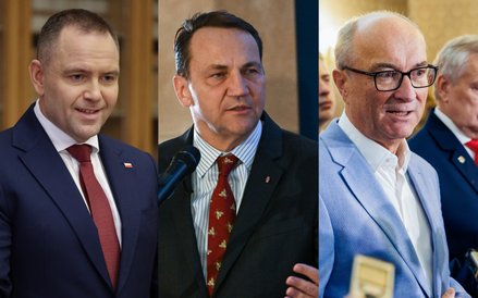 Karol Nawrocki, Radosław Sikorski i Włodzimierz Czarzasty to liderzy rankingu zaufania w listopadzie