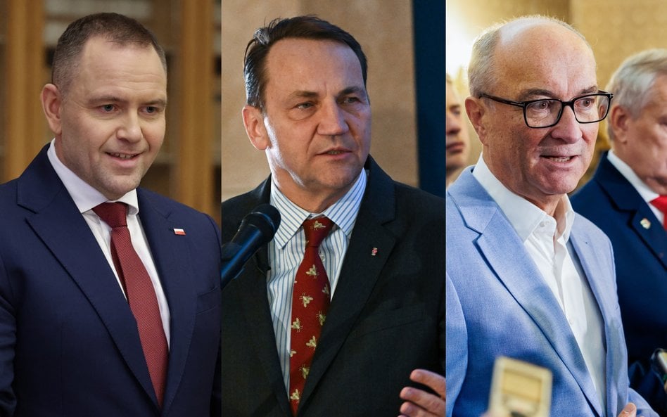 Karol Nawrocki, Radosław Sikorski i Włodzimierz Czarzasty to liderzy rankingu zaufania w listopadzie