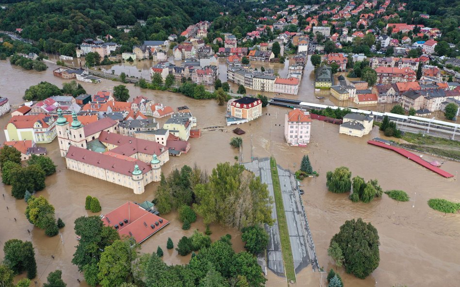 Zalane ulice Kłodzka