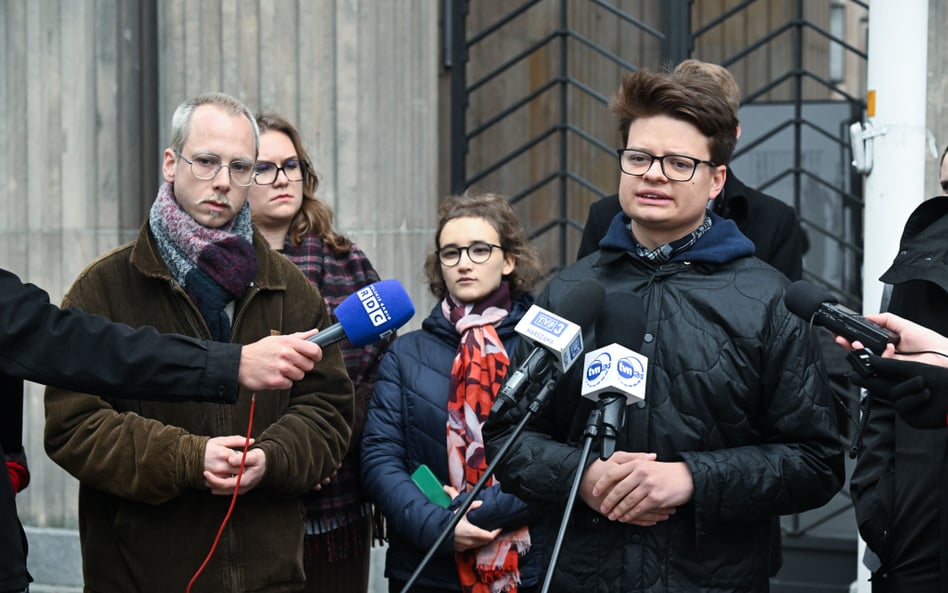 Jakub Kocjan kierujący fundacją Akcja Demokracja