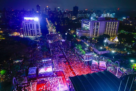 Powitanie Nowego Roku w Tajpej