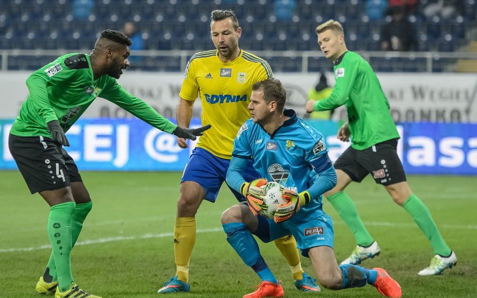 Ekstraklasa piłkarska - Górnik - Arka 0:0