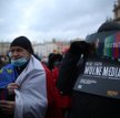 Protest przeciwko „lex TVN” w Krakowie