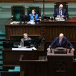 Zbigniew Rau na sejmowej mównicy