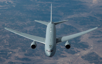 Wielozadaniowy samolot transportowy i tankowania powietrznego Boeing KC-46A Pegasus. Fot./USAF.