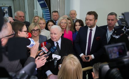 Jarosław Kaczyński w Sejmie