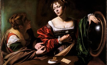 "Marta i Maria Magdalena", Caravaggio