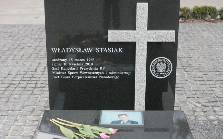 Grób Władysława Stasiaka