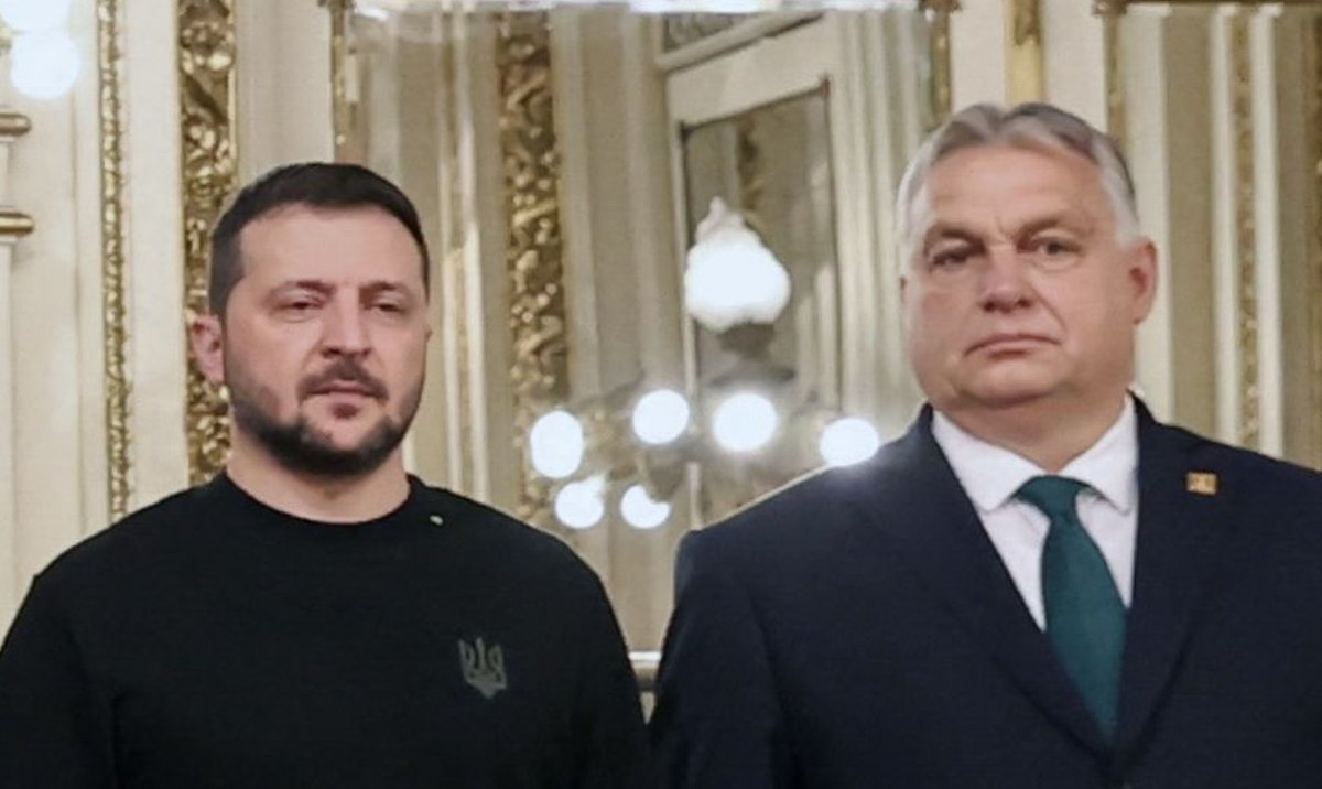 Volodymyr Zelensky y Viktor Orban hablaron en Argentina