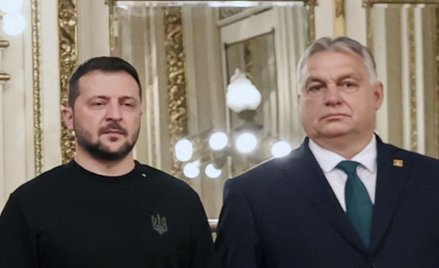 Prezydent Ukrainy Wołodymyr Zełenski i premier Węgier Viktor Orbán na inauguracji prezydenta Argenty
