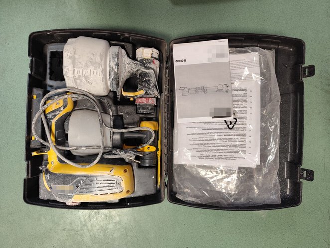 Wśród skradzionych rzeczy znalazły się między innymi plecaki, sprzęt wędkarski, agregat malarski (na