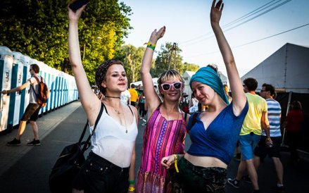 Uczestniczki festiwalu