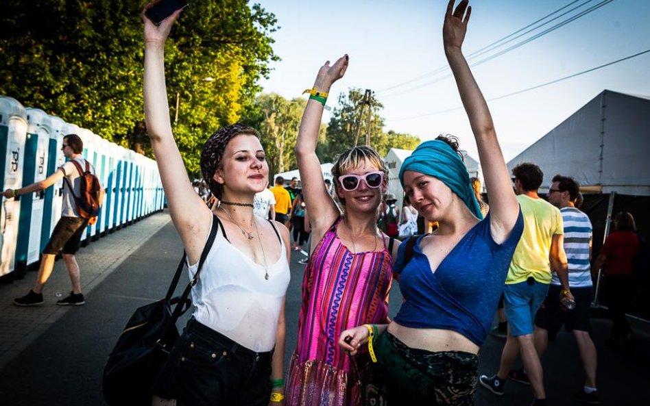 Uczestniczki festiwalu