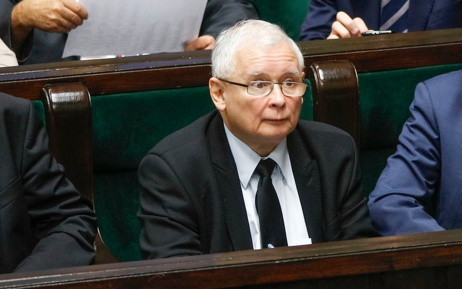 Prezes PiS Jarosław Kaczyński