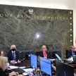 I Prezes Sądu Najwyższego Małgorzata Manowska podczas posiedzenia Krajowej Rady Sądownictwa