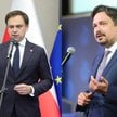 Minister finansów i gospodarki Andrzej Domański, rzecznik praw obywatelskich Marcin Wiącek