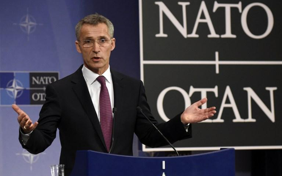 Sekretarz generalny NATO Jens Stoltenberg