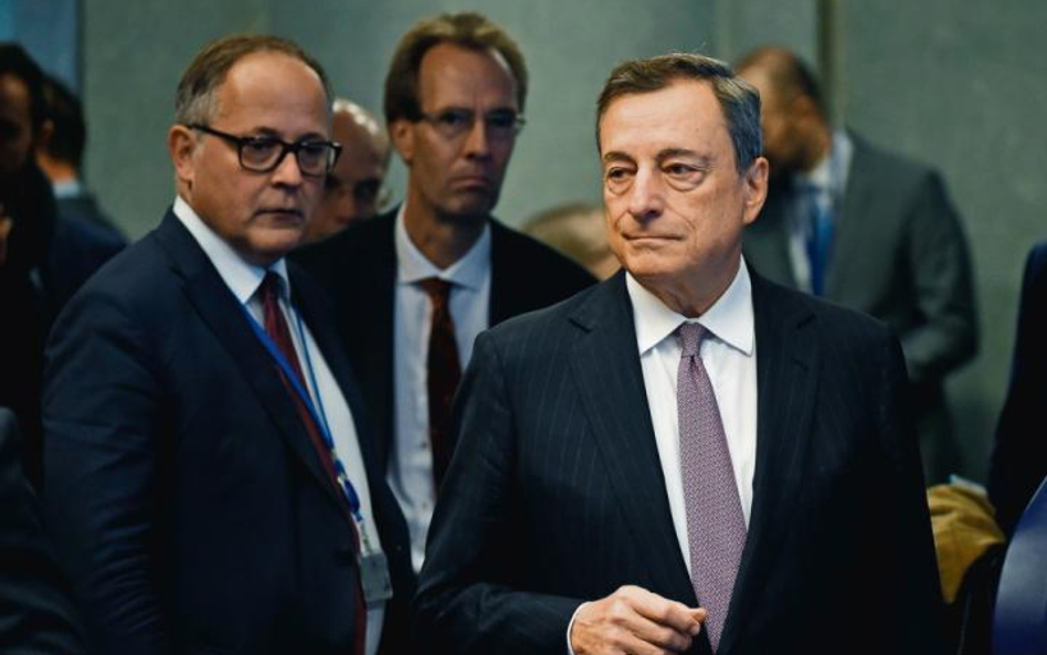 Prezes EBC Mario Draghi ocenił, że przyspieszenie wzrostu płac pozwoli utrzymać inflację w celu, czy