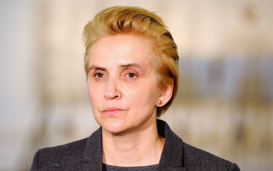 Joanna Scheuring-Wielgus: Na czele policji stoi przestępca - Kamiński