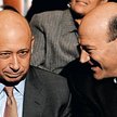 Prezes banku Goldman Sachs Lloyd Blankfein (z lewej) i szef rady dyrektorów Gary Cohn