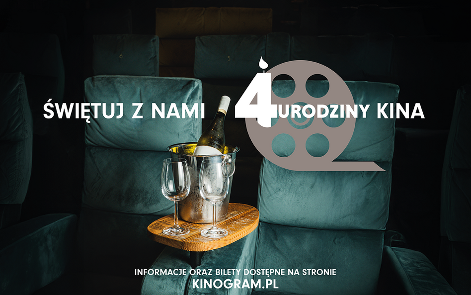 Świętuj z nami 4. urodziny kina KinoGram!