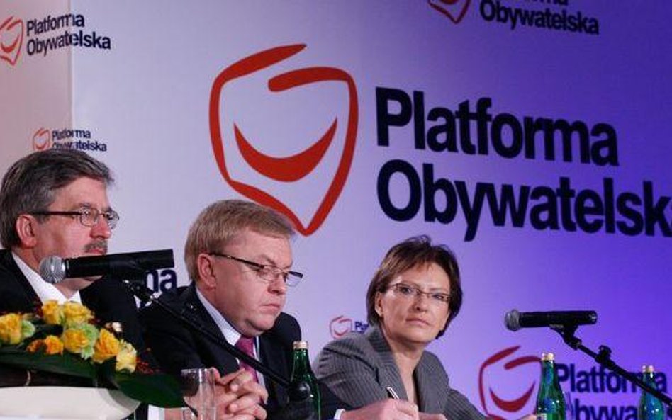 Platforma się trzyma, PiS-owi rośnie, lewicy spada