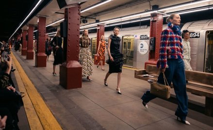 Wyłączona z użytkowania stacja metra w Nowym Jorku stała się sceną dla pokazu Chanel.