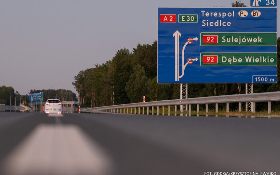 Podano datę zakończenia budowy autostrady A2