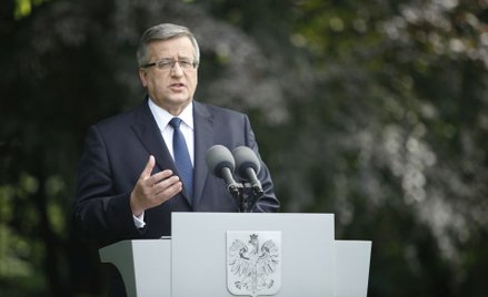 Prezydent Bronisław Komorowski