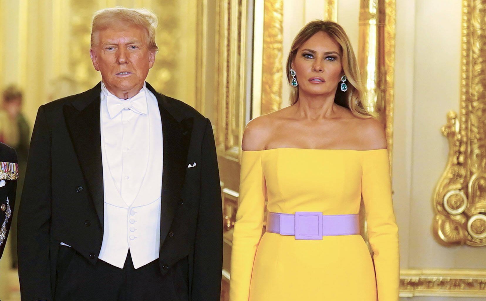Eskpertka savoir-vivre'u o stylizacji Melanii Trump w Windsorze: Tak się nie siada do stołu