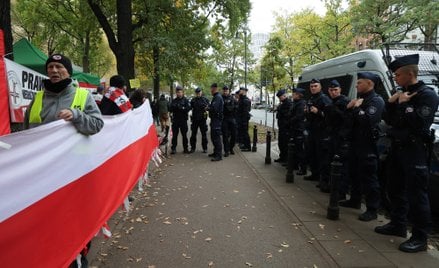 Protest przed Trybunałem Konstytucyjnym