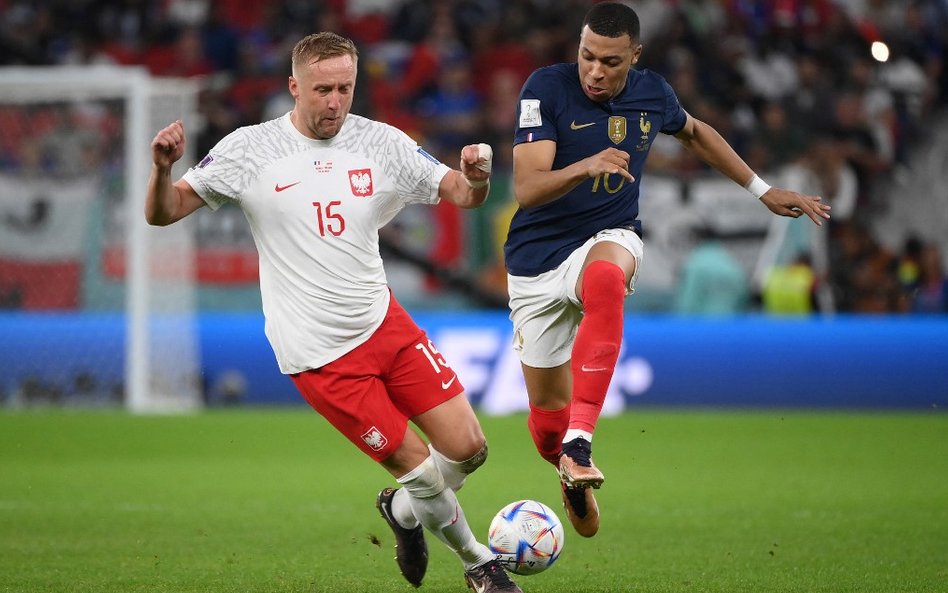 Kamil Glik i Kylian Mbappe