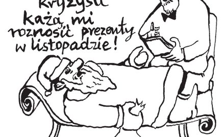 Komentarz rysunkowy. Prezenty w listopadzie