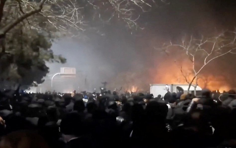 Protest w Meszhedzie, drugim co do wielkości mieście Iranu