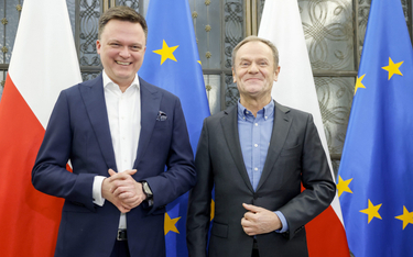 Szymon Hołownia i Donald Tusk są zwycięzcami roku 2023 w polskiej polityce