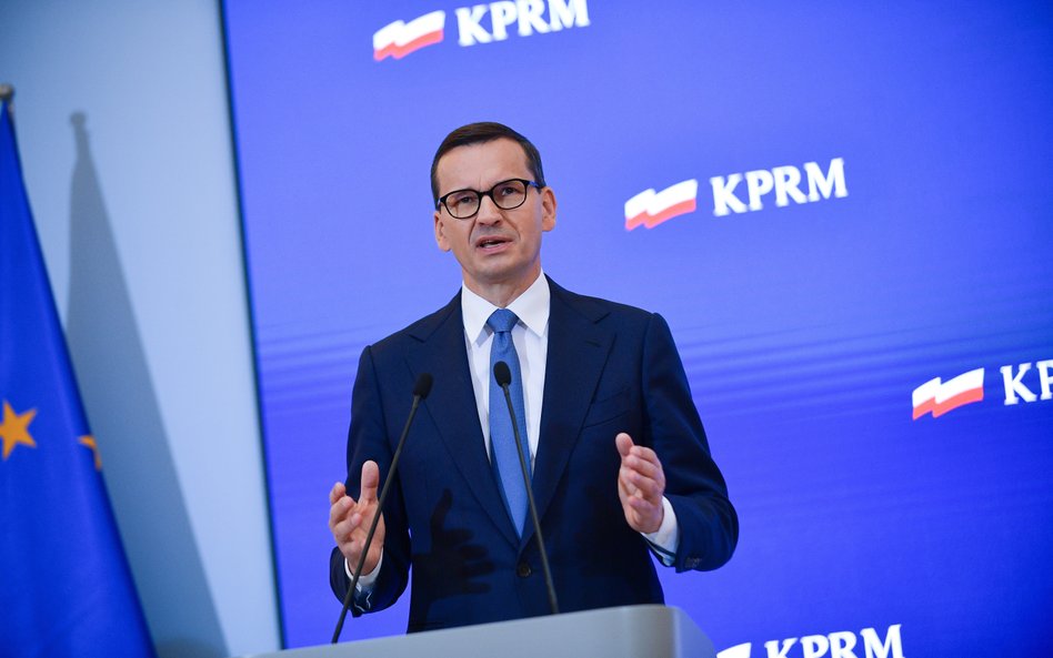 Premier Mateusz Morawiecki