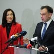 Minister finansów i gospodarki Andrzej Domański i federalna minister gospodarki i energii Niemiec Ka