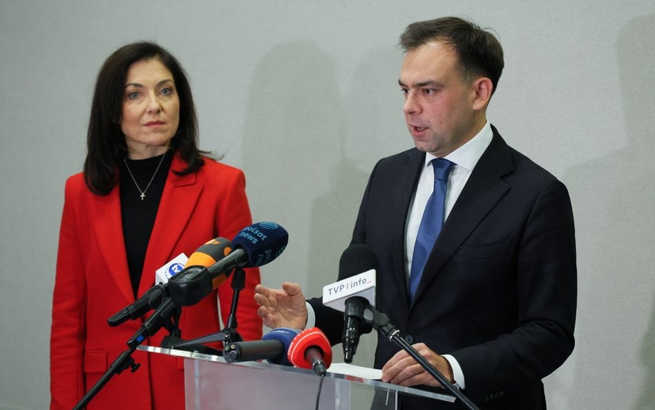 Minister finansów i gospodarki Andrzej Domański i federalna minister gospodarki i energii Niemiec Ka