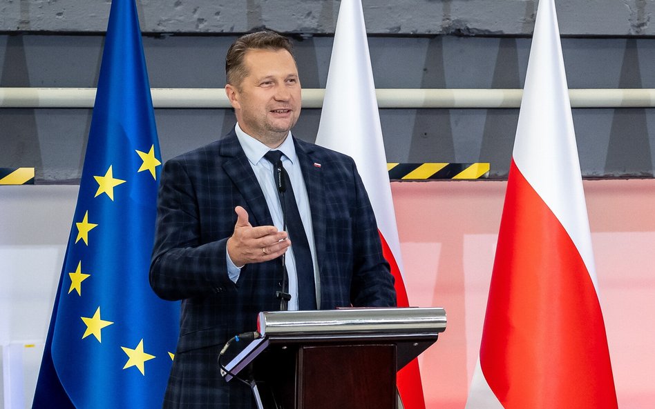 Minister edukacji i nauki Przemysław Czarnek