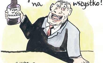 Komentarz rysunkowy. Pigułki Tuska