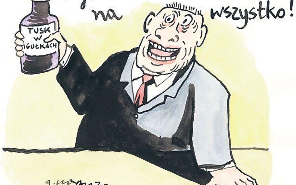 Komentarz rysunkowy. Pigułki Tuska