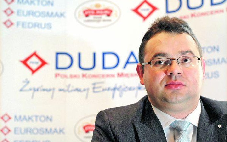 Maciej Duda, prezes PKM Duda, próbuje przekonać banki do zgody na redukcję zadłużenia.