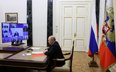 Narada Władimira Putina z doradcami w przeddzień Dnia Zwycięstwa w Rosji