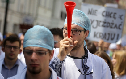 Protestujący lekarze naruszyli prawa pacjentów - wyrok NSA