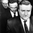 Rządy Zauszników? Od lewej: ks. Franciszek Cybula, Mieczysław Wachowski, Lech Wałęsa